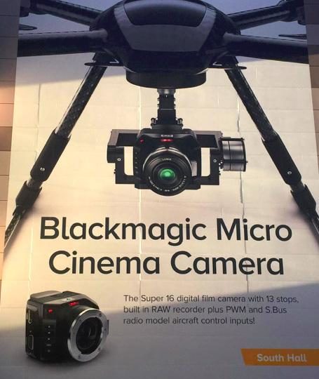 Black Magic MICRO CINEMA CAMERA la proposta Black Magic per i DRONI.