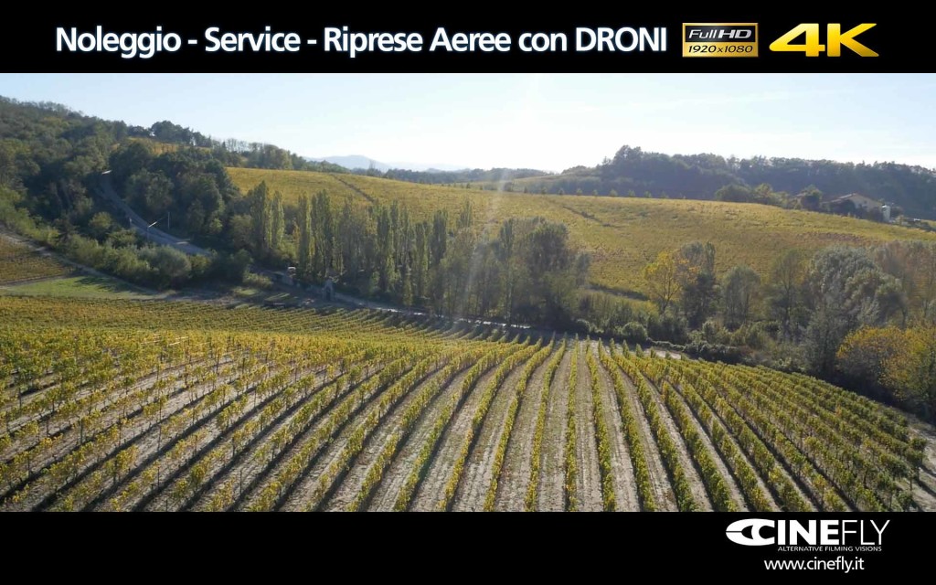 Riprese aeree e Noleggio Droni a LANGHE