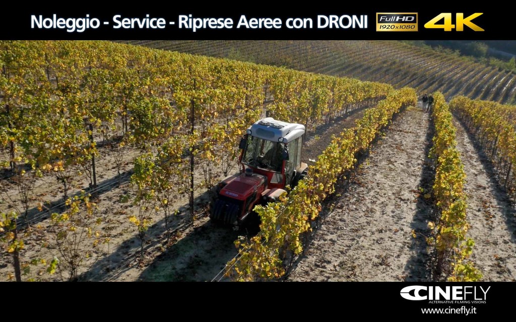 Riprese aeree e Noleggio Droni a MONFERRATO