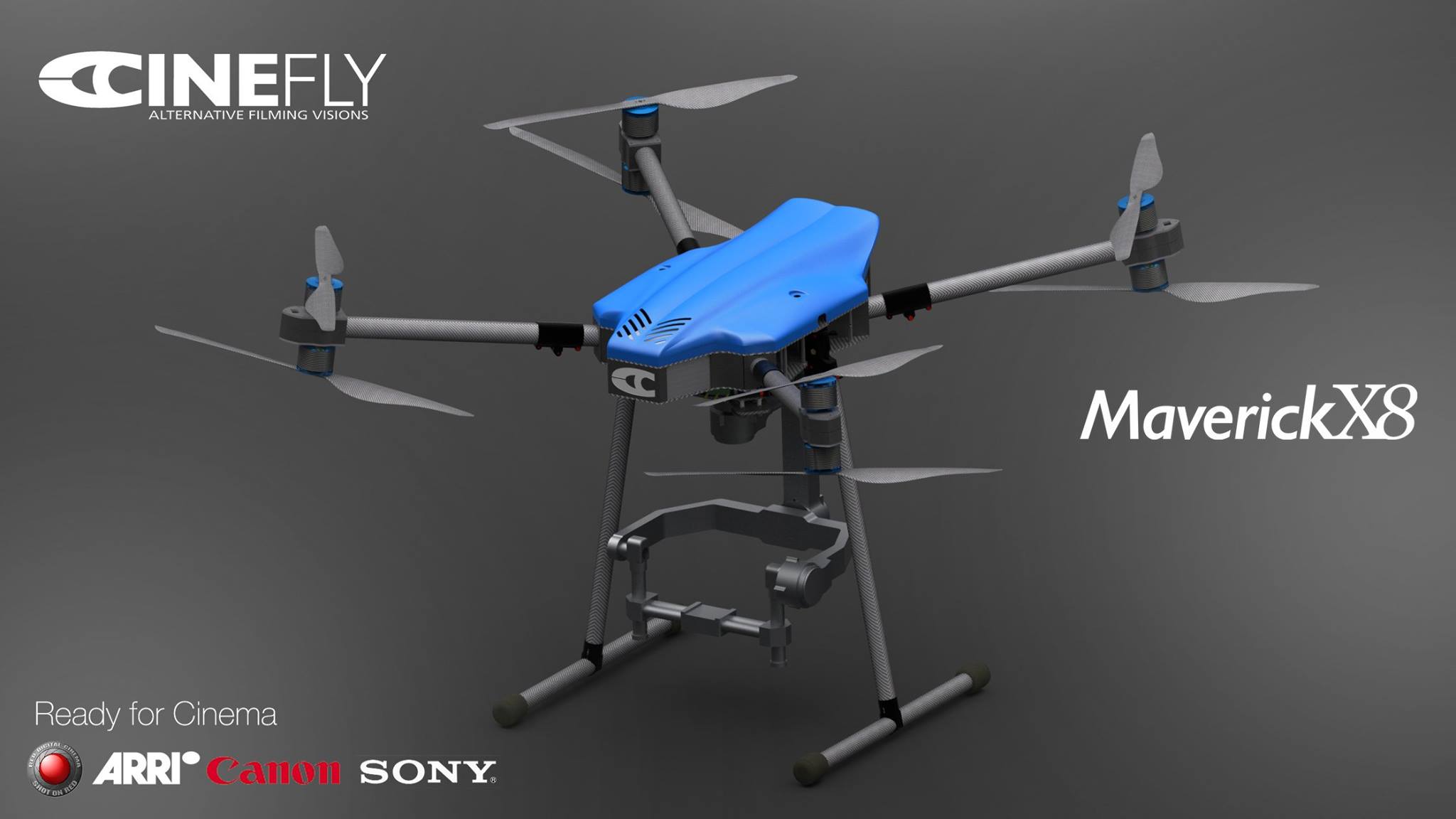 Cinefly MAVERICK X8 Drone CINEMA